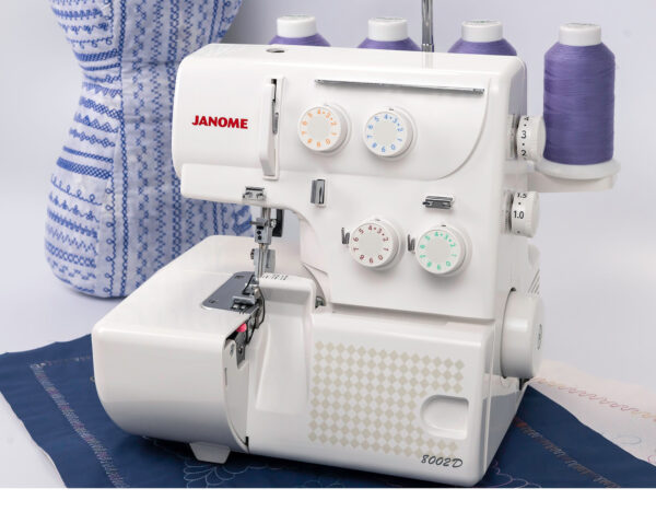 Janome 8002D Overlock Machine - Image 5