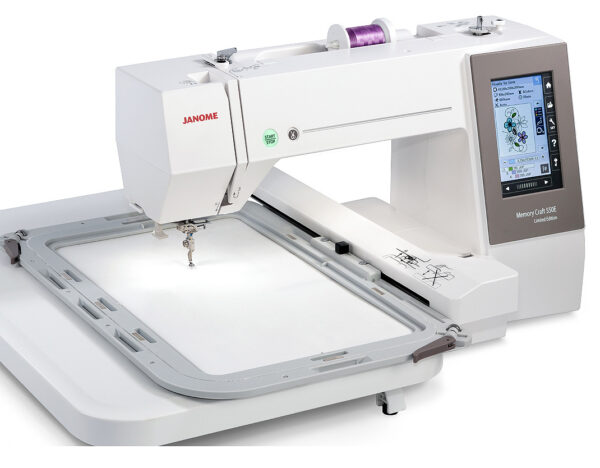 Janome Memory Craft 550ELE Embroidery Machine - Image 3