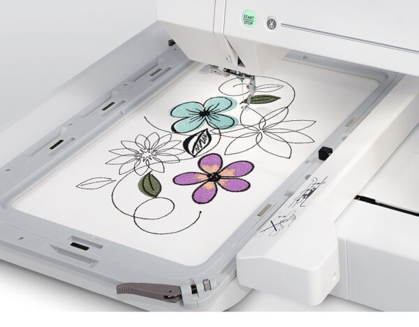 Janome Memory Craft 550ELE Embroidery Machine - Image 7